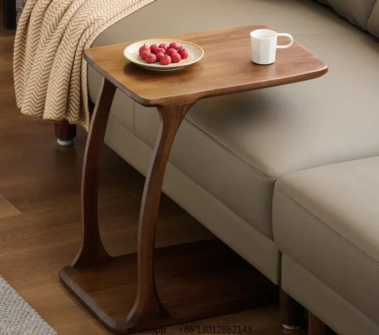 

Black walnut sofa, several households, detachable bedside, small edge, several