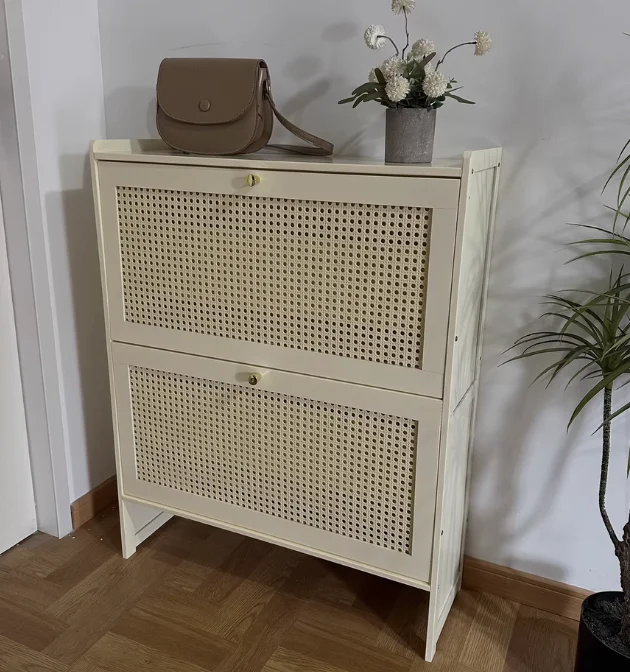 

AOLIVIYA Ультратонкий шкаф для обуви для домашнего входа, компактная многослойная полка для обуви в помещении 53957.