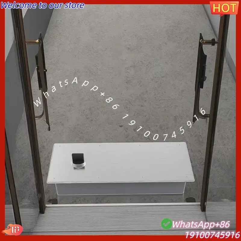 CE Certificate Stainless Steel Electronic Floor Spring Hinges Manufacturers 90 Degrees for School Hotel Entry Motor Operated