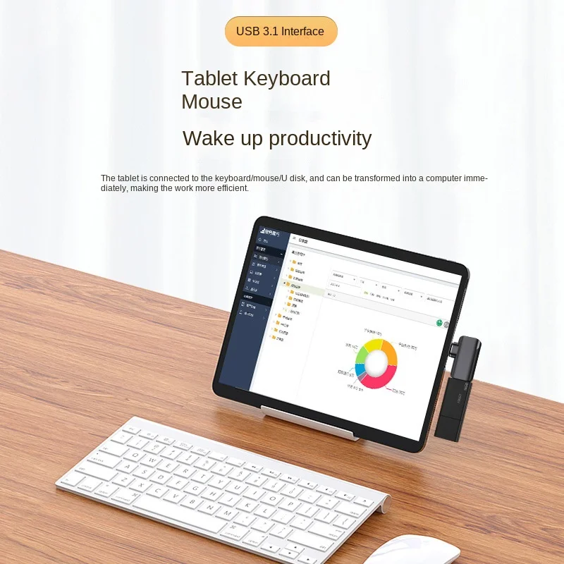 محول شفط مغناطيسي من النوع C إلى HDTVI ، إسقاط الصوت والفيديو ، محول عالي الدقة ، وظيفة كاملة ، VGA ، DP ، RJ45