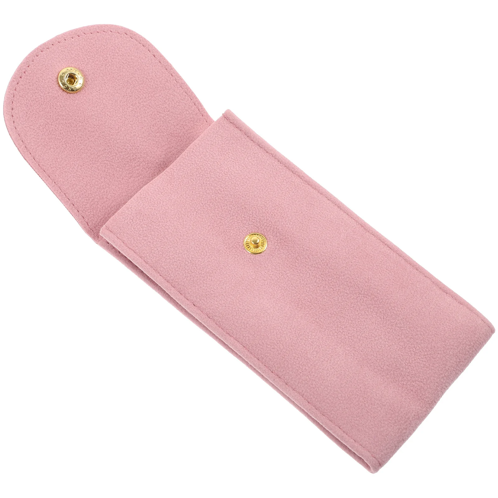 حقيبة تخزين لساعة السفر، منظم محمول، مادة لينت ناعمة، خدش بأحجام مختلفة، تصميم بزر كبس #2