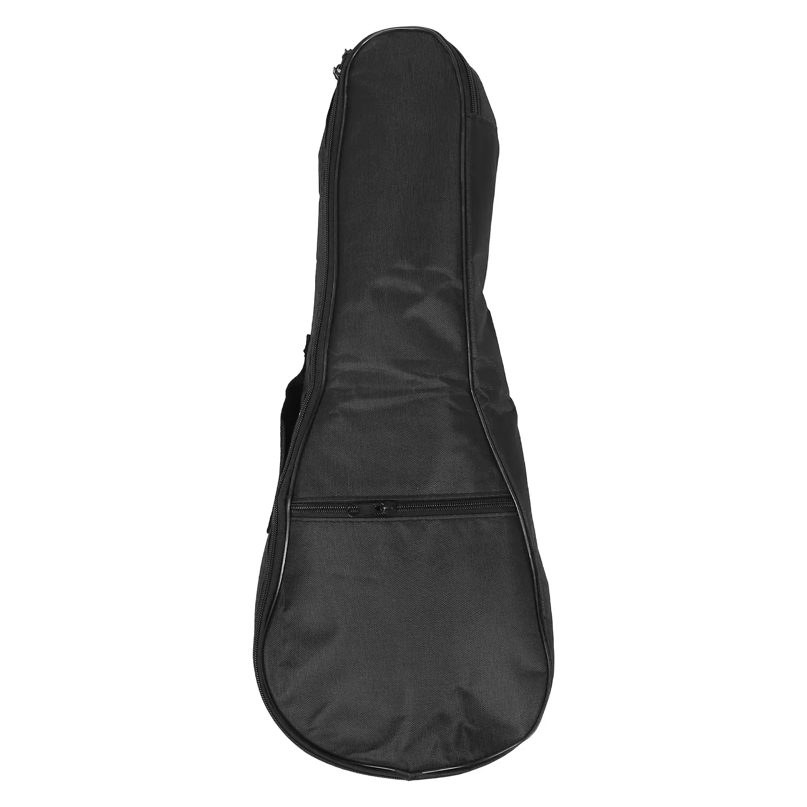 1Pcs Ukulele Bag Oxford Cloth Cotton Material Portable Lightweight Carrying Case Outdoor Storage Music Instrument Pouch Black