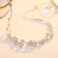 925 Sterling Silver Bracelet Woman Vintage Luxury Original Jewelry Accessories Fashion Designer Party Wedding Jewelry Gifts 2024