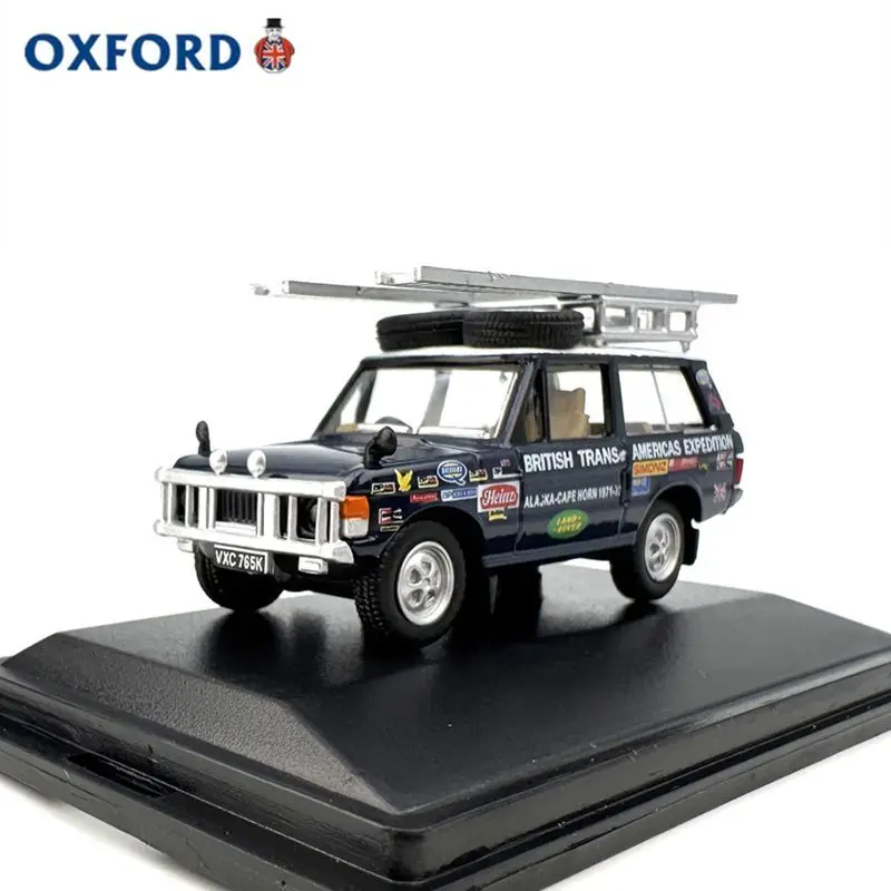 

OXFORD 1:76 Range Rover Americas Alloy Car Diecasts & Toy Vehicles Car Model Miniature Scale Model Car For Children
