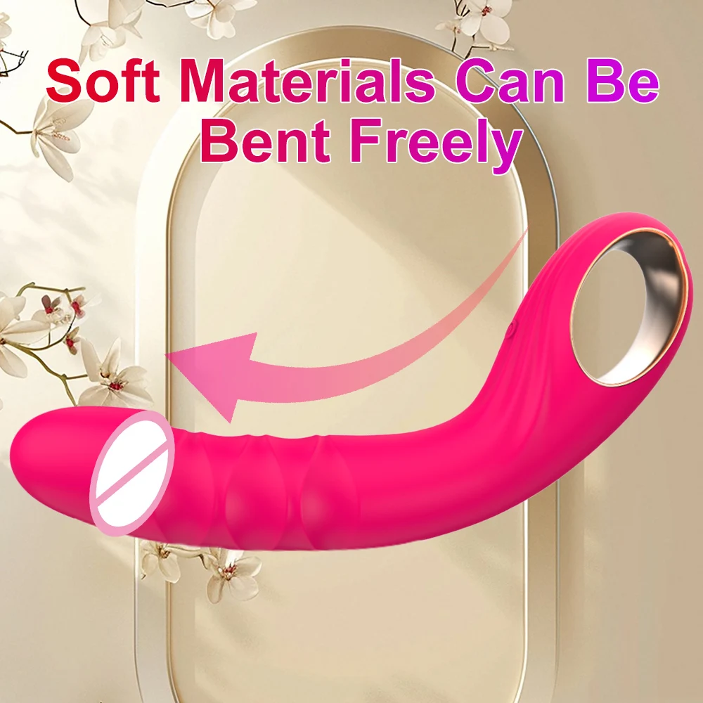 Simulate Dildo Vibrator With 10 Powerful Vibrating Modes of Clitoris G-spot Anal Stimulator for Adult Female Couple Sex Toys - Image 6