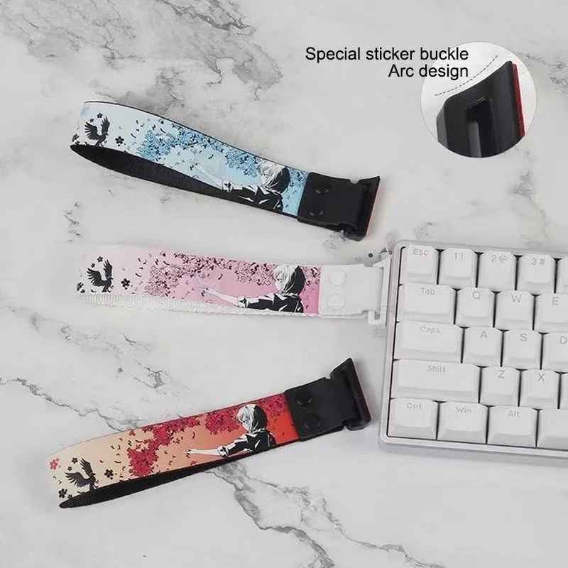 Mode Anime Toetsenbord Lint Mechanische Toetsenbordriem Universele Gaming Toetsenbordriem Toetsenbord Streamers Decor Accessoires