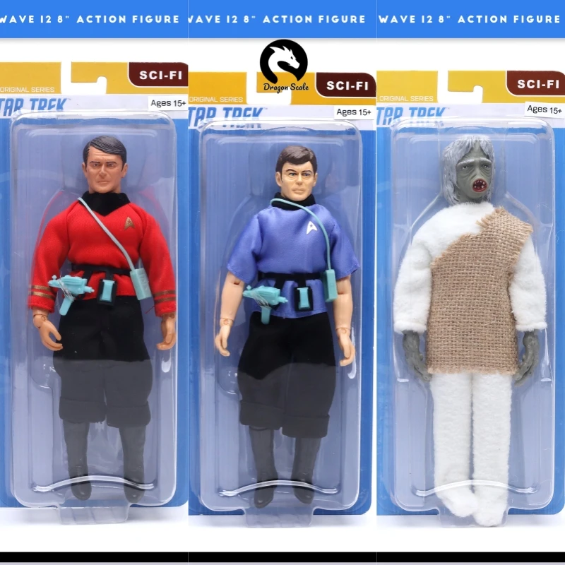 

Совершенно новый в наличии Mego Star Trek Scotty McCoy Salt Vampire Подвесная карта 8 дюймов Фигурка Модель игрушки Орнамент