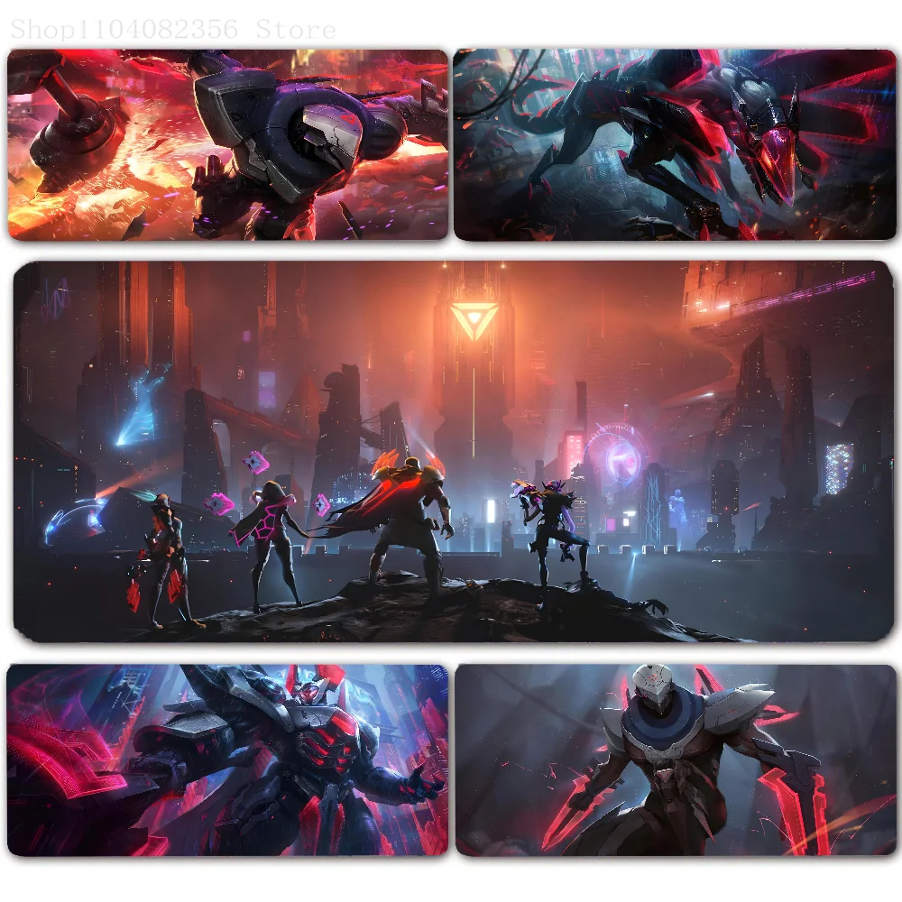 

1PC HOT MOBA GAME PROJECT LOL Mousepad Non-slip Suitable For Office Computers Laptops E-sports Game Desk Mats XXL Keyboard