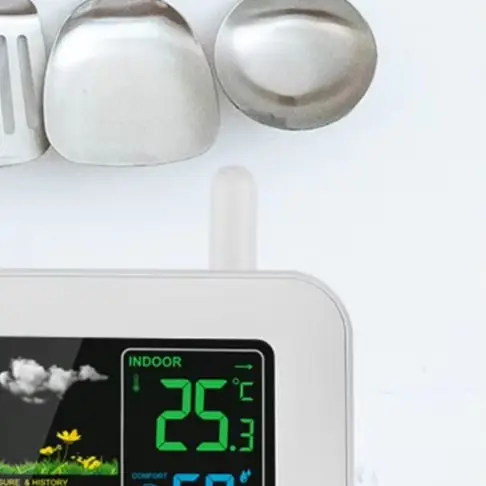 Multifunctional Weather Weather Station Home Management Real-Time Weather Data Moon Phase Indicator Next Four Days Prediction