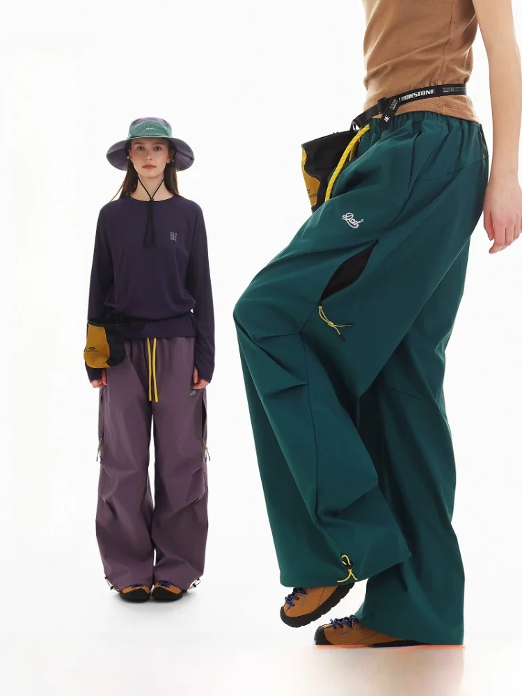 

DSU 2026 New Outdoor Waterproof Paratrooper Work Pants Loose Sports Long Trousers Functional Double Line Check City Outdoor S...