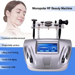 Latest Radio Frequency Monopolar RF Beauty Machine Face Lifting Wrinkle Removal Body Slimming Massager Device Skin Rejuvenation