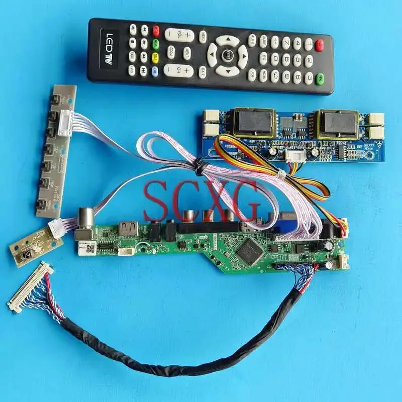 LED LCD Display Matrix Controller Board Fit M190MWW1 M190PW01 19