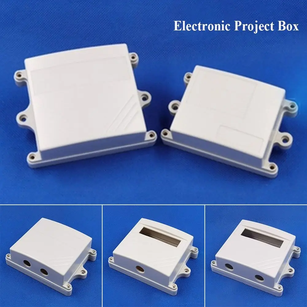 White/Black High Quality PLC Controller Housing Instrument Case Enclosure Boxes Electronic Project Box Waterproof Cover Project