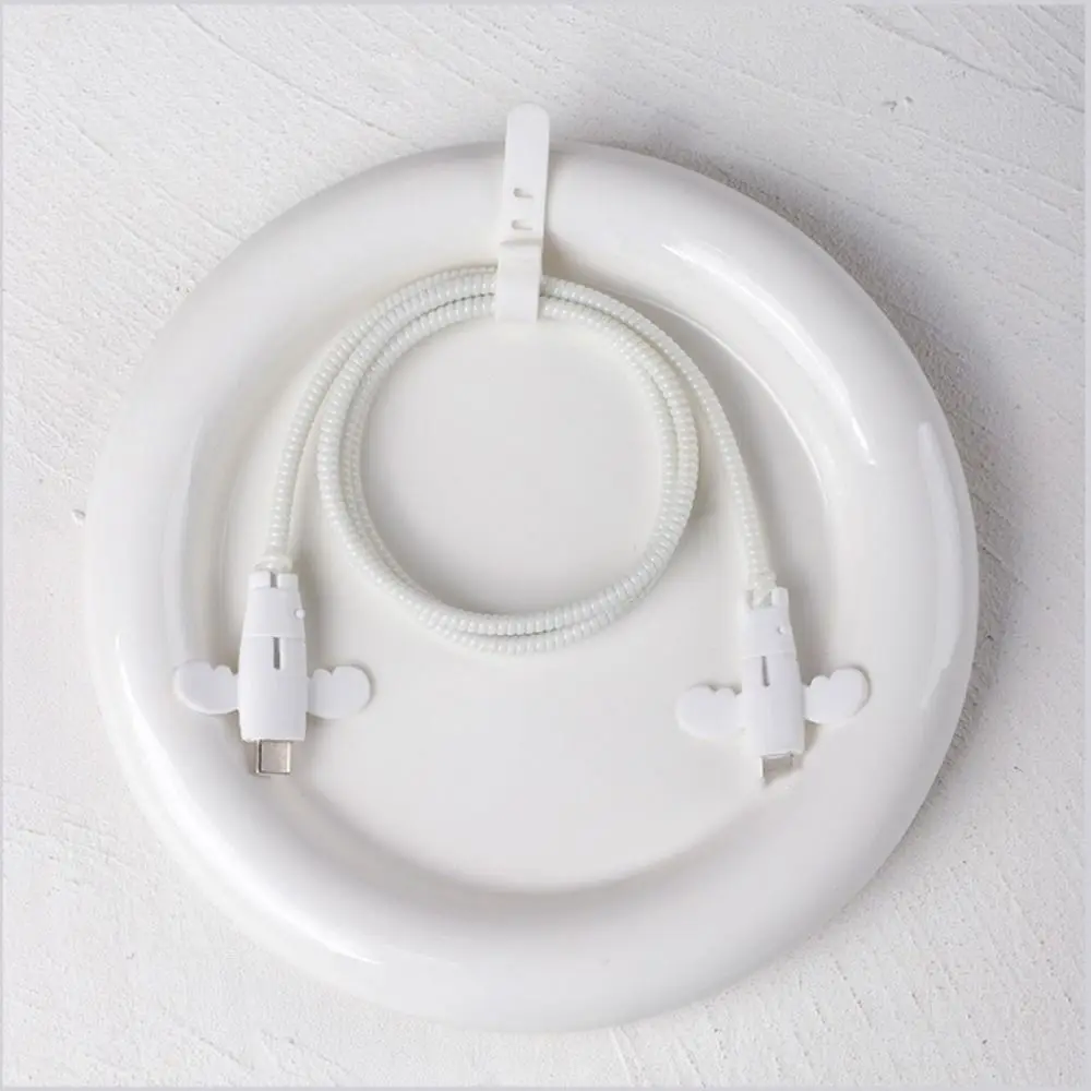 Cute Silicone Cable Protection Charging Protective Cable Saver Data Line Protector USB Charging Cable Cover Charging Cord