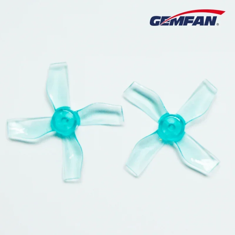 Gemfan 31mm 4-Blade Prop 1220 PC CW/CCW 0.8/1mm Gat voor 0703 0802 0902 1103 Motoren RC FPV Micro Drone Quadcopter