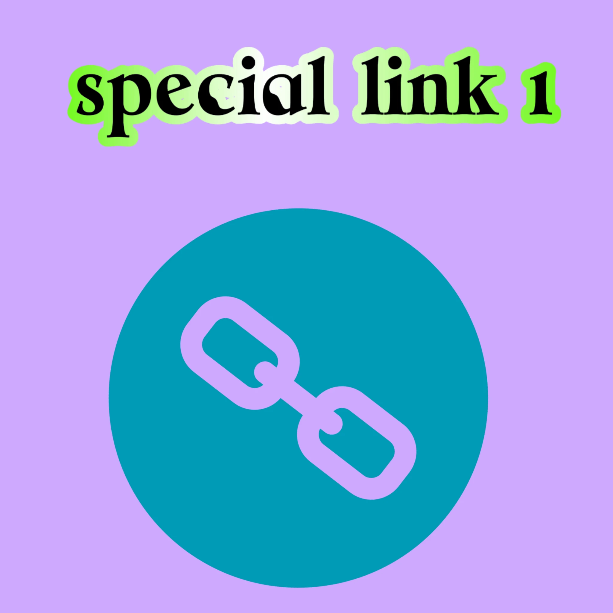 

special link for order