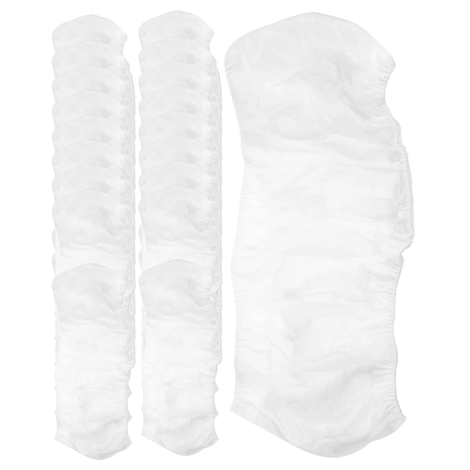 

50Pcs Disposable Toilet Seat Covers Non-Woven Fabric Travel Essentials Public Bathroom Toilet Mat Protective Seat Cushions