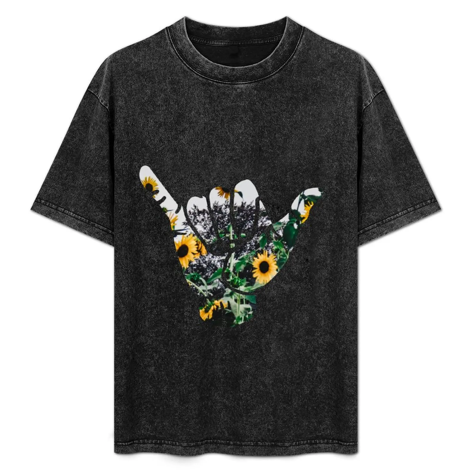 

Shaka Sticker - Sunflowers T-Shirt Plus Size Everyday Tee Shirt