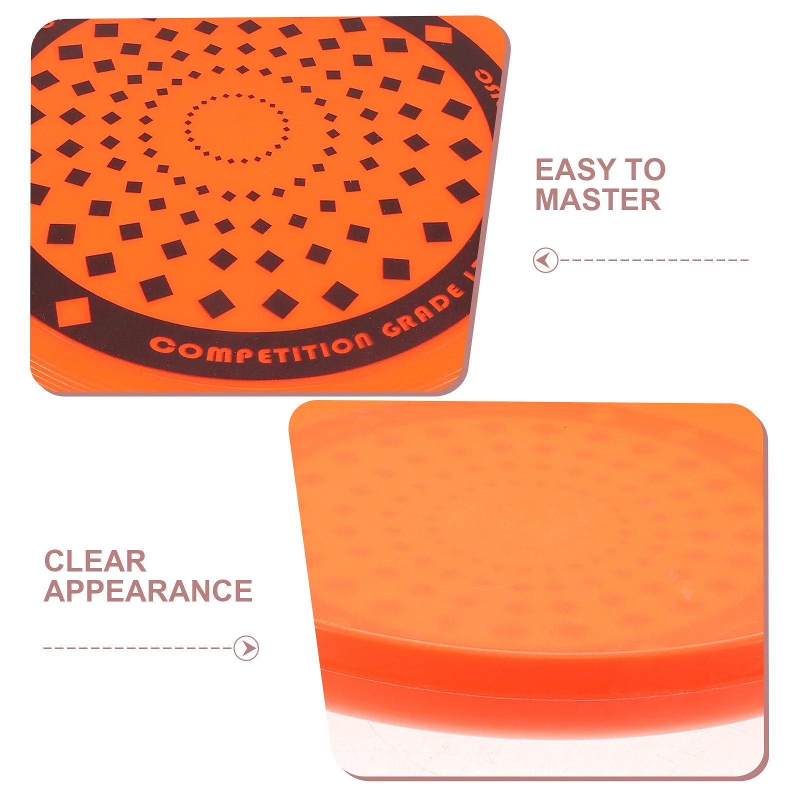 175G Pe قرص طائر تنافسي للبالغين متين وخفيف الوزن ومستقر ومسار طيران للرياضات الخارجية على الشاطئ في الفناء الخلفي لعبة القرص #2