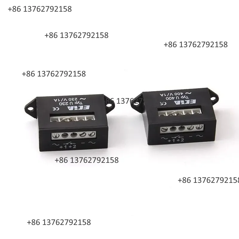 Brake Rectifier Module Compatible with ECIA U230 U400, 230V/1A & 400V/1A Power Rectifier for Motor Brake System
