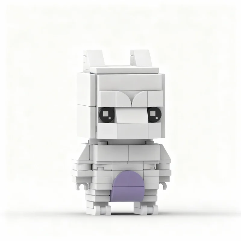 

146pcs MOC Mewtwo Brickheadz Model Building Blocks Construction Toy Christmas Gifts DIY Creative Idea Education Assemble Brick