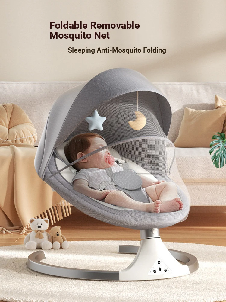 Electric Baby Rocker Swing Chair Newborn Soothing Recliner