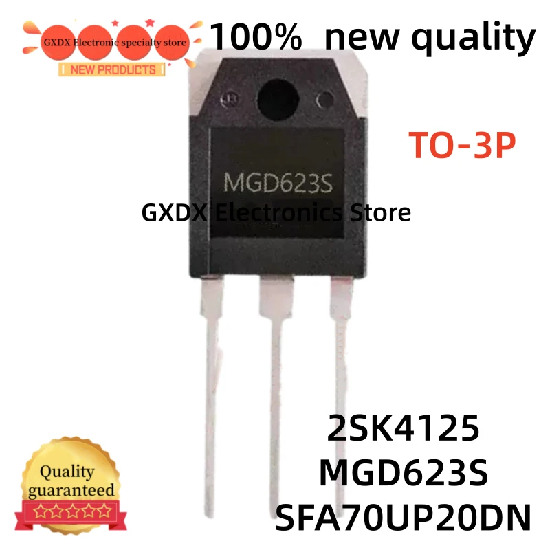 10-20 pieces/lot 100% new K4125 2SK4125 MGD623SZ TO3P MGD623 SFA70UP20DN MUR7020DCT TO-3P