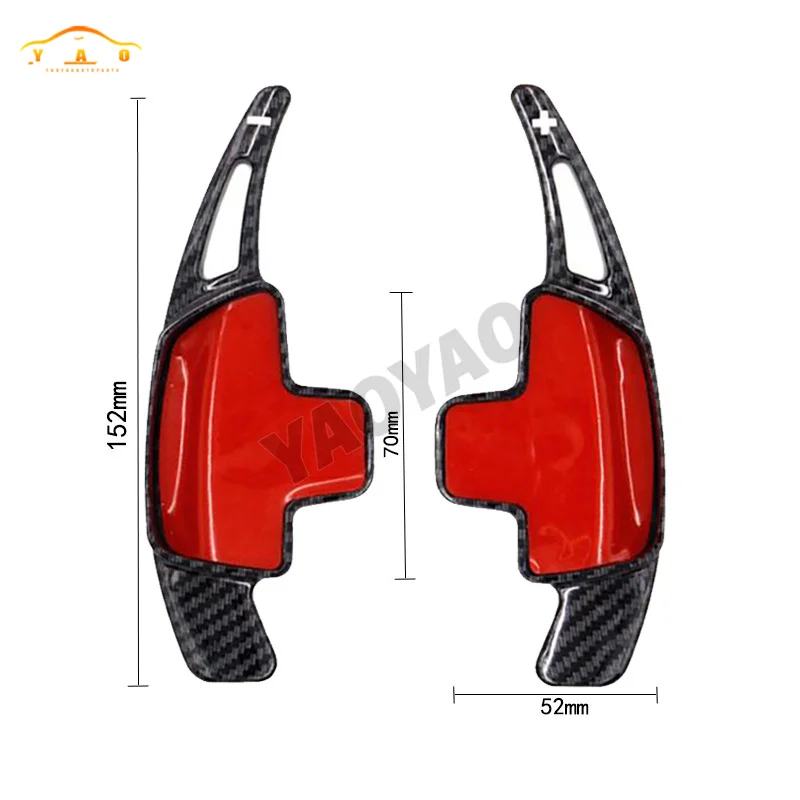 Extensão do deslocador do volante para o Benz de Mercedes, pá da fibra do carbono, GLA, GLC, GLE, GLK, CLA45, C63, W205, W213, AMG, CLS