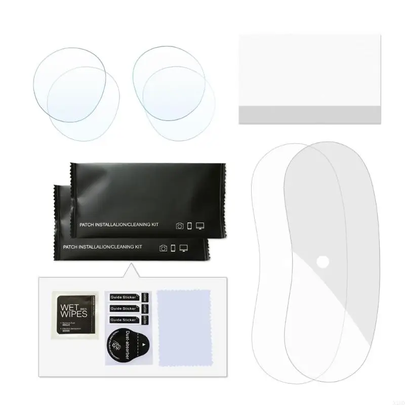 

N1HD 1Set Screen Protector Designed for Pico 4 Glasses Anti-Bubble Clear Film Transparent Protective Screen Protector