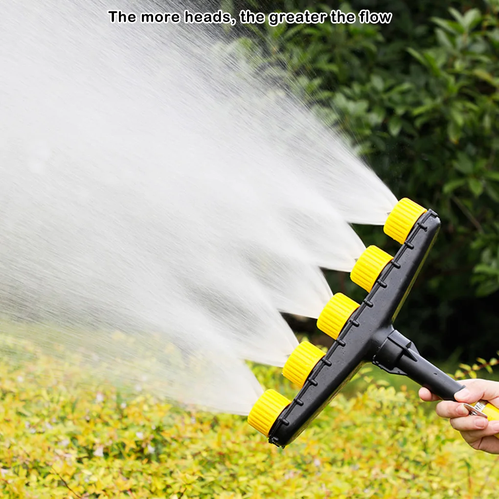 3/4/5/6 Way Agriculture Atomizer Nozzle Garden Lawn Sprinkler Farm Vegetable Irrigation Adjustable Large Flow Watering Tool