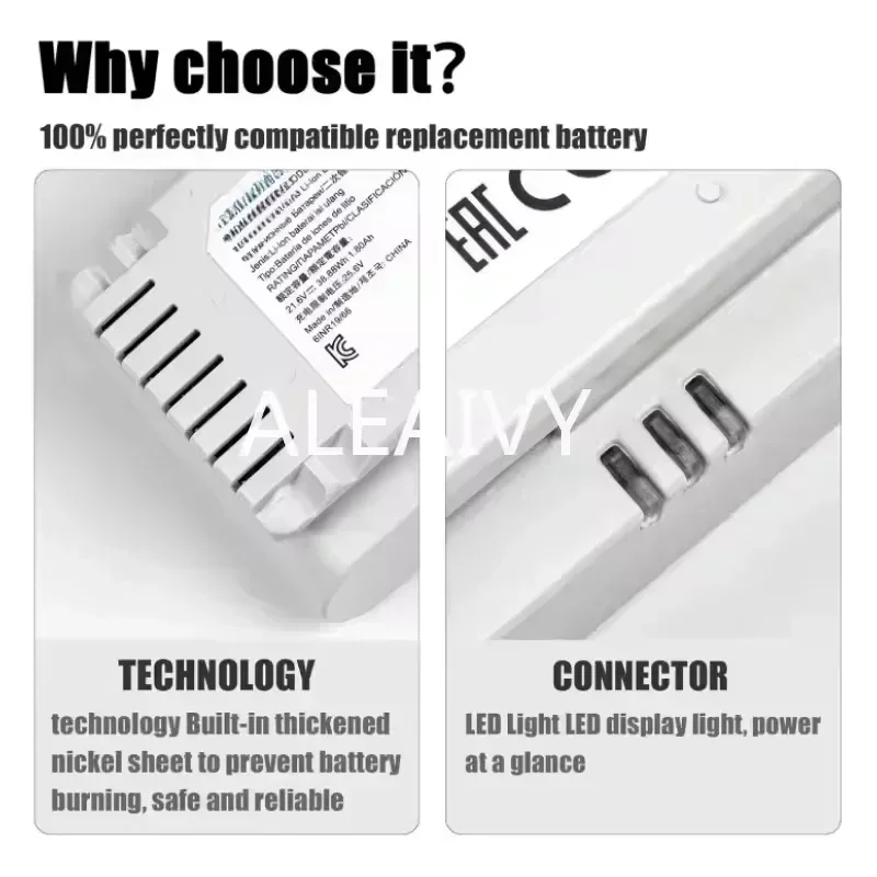 Novo pacote de bateria 3500mah para samsung jet70 vs15t7032p4 VCA-SBT90E, jet90e pet, jet70 turbo, jet70 pro, jet70 completo