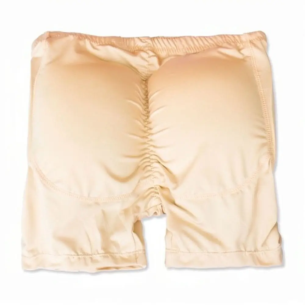 Mens Seamless Padded Boxer Briefs Butt Lifting Underwear Breathable Shaping Trunks Athletic Protective Gear For Skating
