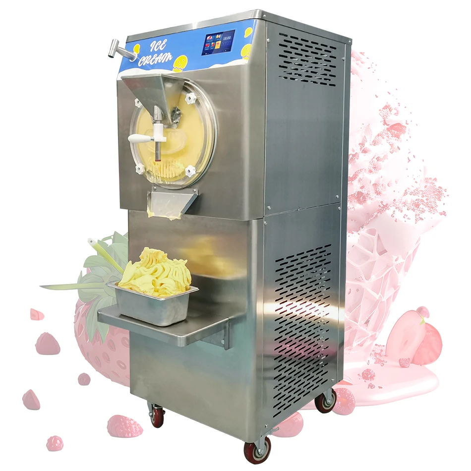 

Hot Sale Italian Ice Making Maker Low Price Musso Hard Gelato Ice Cream Sorbet Industrial Ice Cream Machine