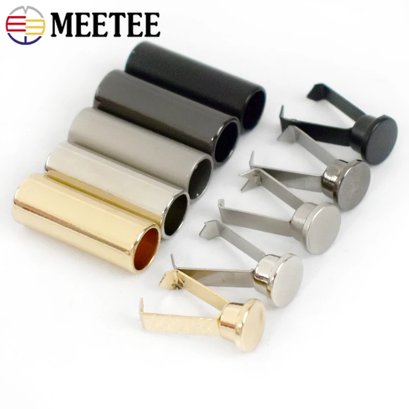 

10/20/30Pcs Metal Cord End Stopper Clips Pants Hoodie String Rope Lock Garment Adjustable Cords Latch DIY Sewing Accessories