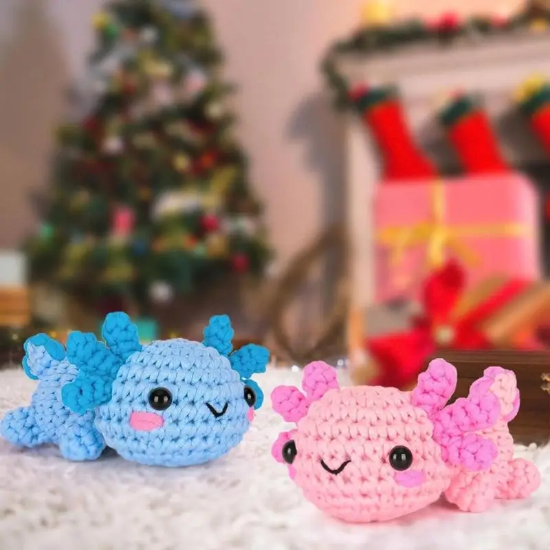 Kits crochet débutant U75C Kits dragon au crochet, y compris le crochet, le fil, les instructions étape par étape pour des
