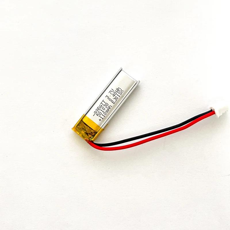 10PCS 501030 110mAh 3.7V Rechargeable Battery