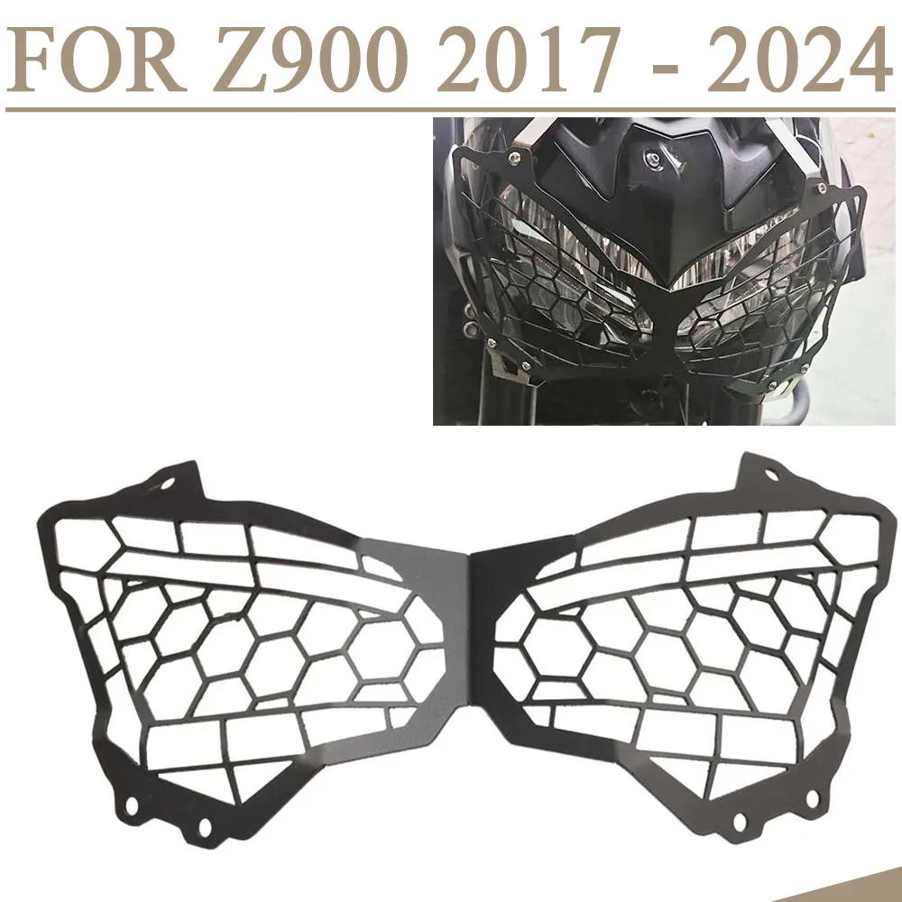 

For KAWASAKI Z900 Z 900 2024 2023 2022 Headlight Guard Protector Headlamp Grill Head Light Protections Cover Grille 2021 2020