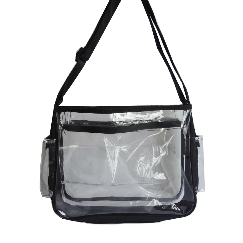 

Anti-Static Cleanroom Clear Tool Bag PVC for Engineer Transparent Shoulder Bags Crossbody