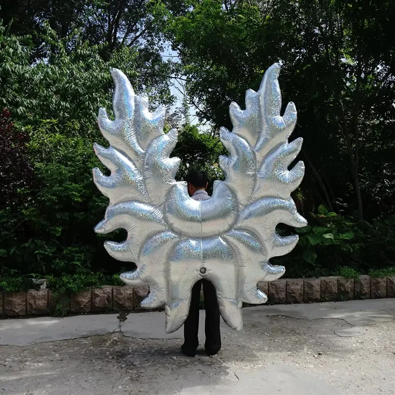 Novelty Inflatable Performance Costume Inflatable Wing Costume for Halloween Cosplay Party Event