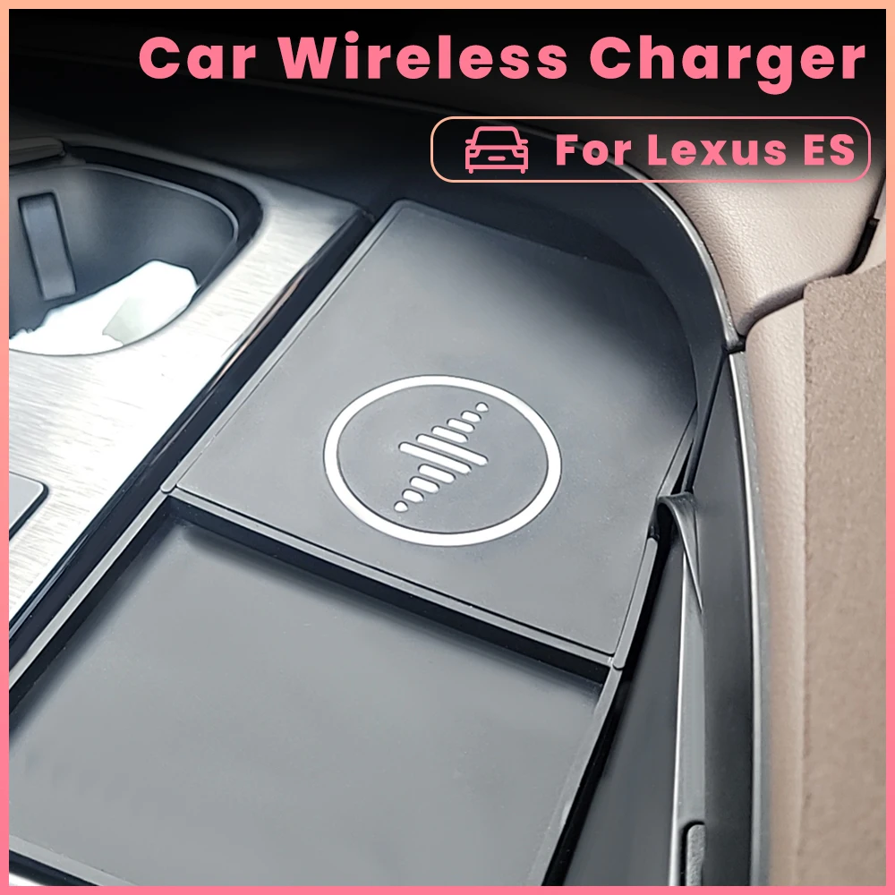 

Car Wireless Charger For Lexus ES 2022 2023 2024 phone mount holder mobile fast charge accessories interior