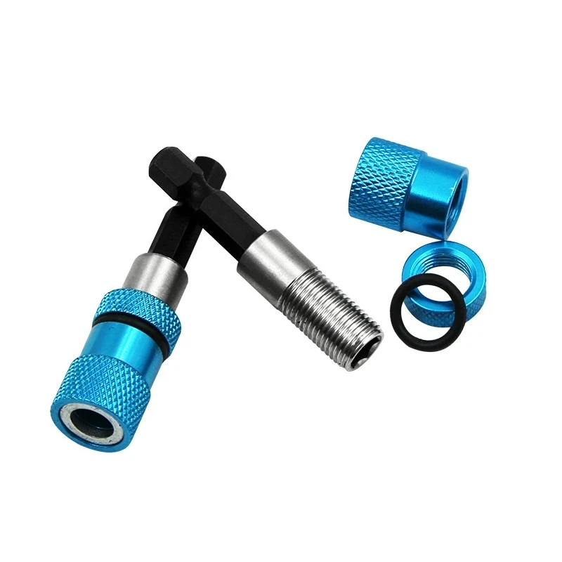 1/4 punta esagonale punta da trapano elettrica cacciavite magnetico porta punte magnetismo in acciaio inossidabile vite per cartongesso portautensili