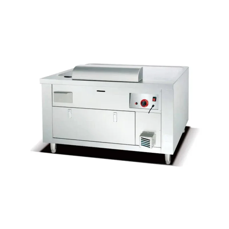 High-quality Japanese Teppanyaki Eating Machine Electric/Gas Desktop Stainless Steel, Designed for Kitchen Applications