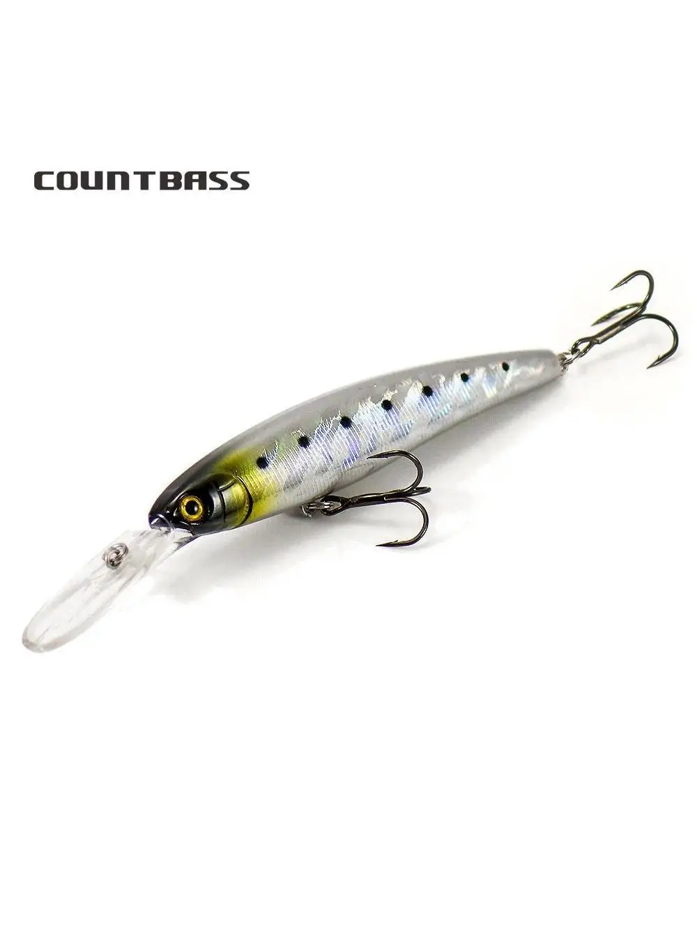 COUNTBASS 110mm 14.5g vairon flottant plongée profonde Jerk appâts profondeur 3m appâts durs pêche au pêcheur leurres Wobblers