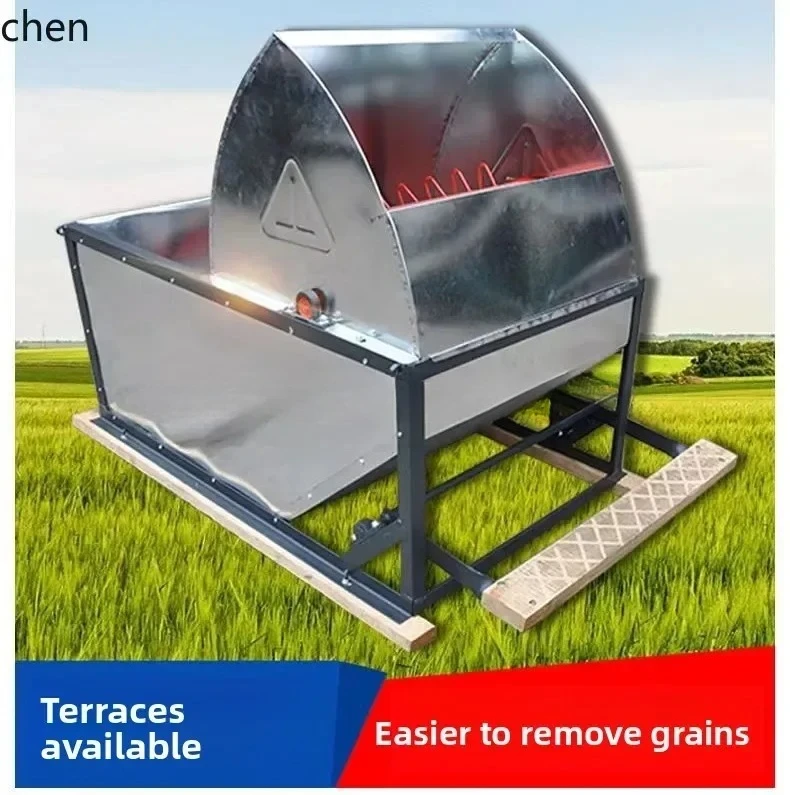 ii-threshing machine manpower old-fashioned thresher rice simple harvester millet agricultural semi-automatic lightweight