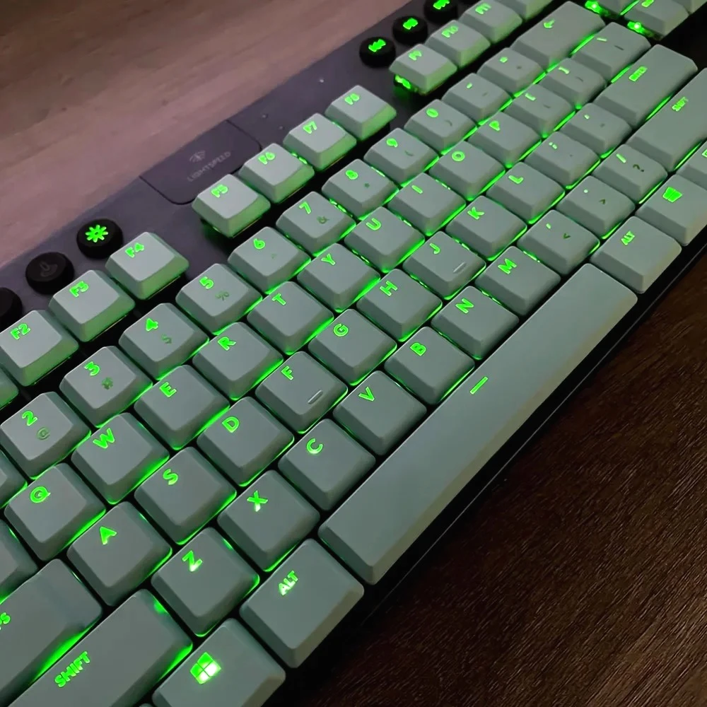 

Suitable for Logitech G913TKL G915 G813 G815TKL Keycap RGB Illuminated Keycap Anti Slip Design, Enhancing Typing Experience