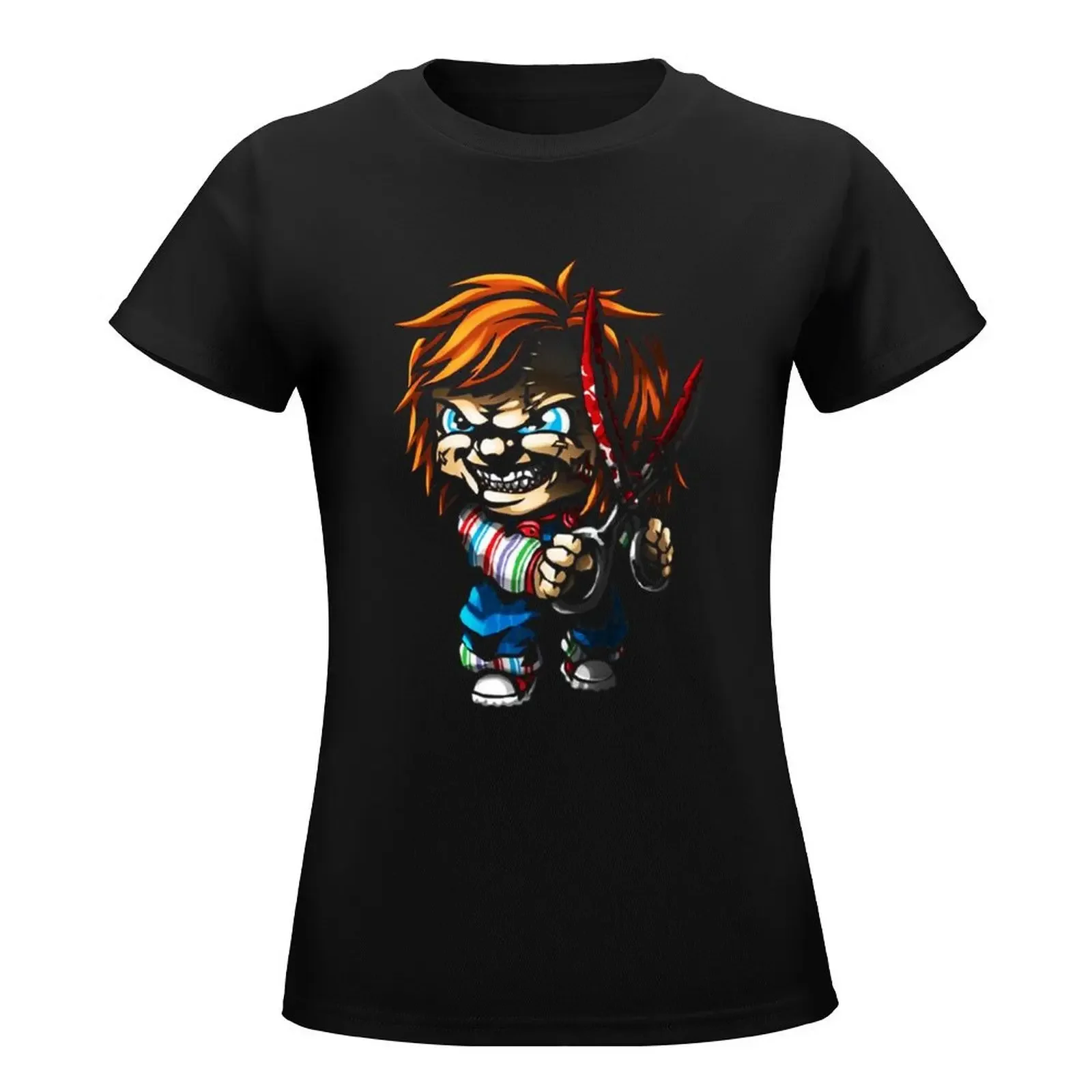 Chucky T-Shirt female cute tops t shirt for Women