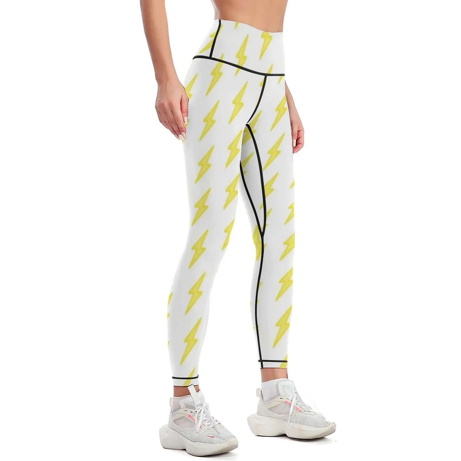 lightning bolt Leggings legings for fitness Women's sportswear trousers Womens Leggings