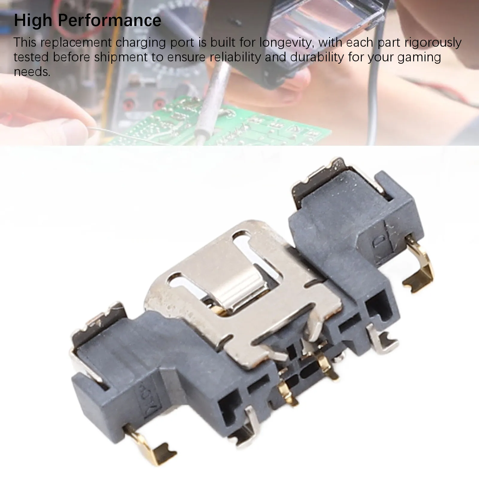 Console Charging Port Compact Console Power Jack Socket Enduring Easy To Use High Accuracy Anti  Sensitive for 3DS XL