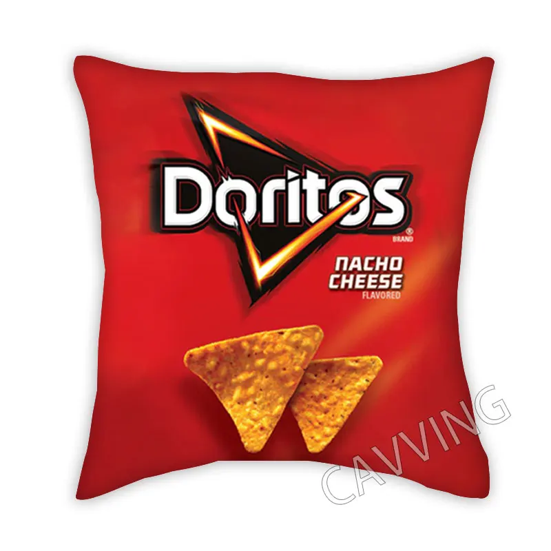 

Candy Snack Bag 3D Printed Polyester Decorative Pillowcases Throw Pillow Cover Square Zipper Cases Fans Gifts Home Decor