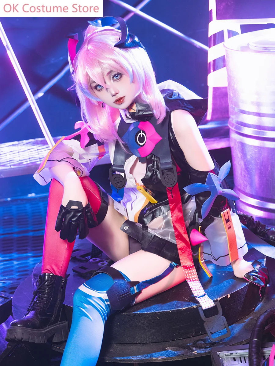 Honkai Impact 3rd Delta Fever Blues Women Cosplay Costume Cos Game Anime Party Uniform Hallowen Play Role Clothes Clothing